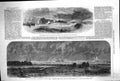 Antique Print 1862 SouthwLife-Boat Rescue Ship Civil War America Hatteras S