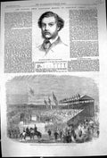 Old 1861 Mr Jopling Queen'S Prize Presentation Prizes Duke Cambridge Victorian