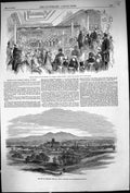 Old 1853 City Worcester Oxford Railway British Foreign School Lord Jo Victorian