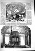 Old 1859 Congregational Church Saltaire Strawyard Christmas Scene Hor Victorian