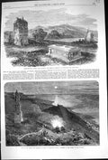 Old 1866 Cambuskenneth Abbey Stirling Tomb James Scotland Dunrobin Ca Victorian