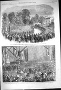 Old 1861 Funeral Braidwood Chief Fire Brigade Abney Cemetery Seamen O Victorian