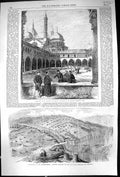 Old 1866 Convent St. Antonio Padua Italian Military Post Austrian Red Victorian