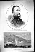 Old 1877 War Grand Duke Nicholas Commander-In-Chief Russian Army Adeh Victorian