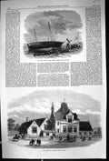 Old 1867 Boat John Ford Atlantic Gospel-Oak Schools Kentish Town Buil Victorian