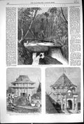 Old 1863 Madagascar Falls Anevoca Forest Analamazaotra Indriamatoarav Victorian