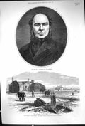 Old 1873 Graves M.P. Liverpool Chief Boatman House Battery Dungeness Victorian