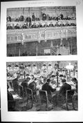 Original Old Antique Print 1882 Reporters Gallery Parliament House Commons 19th