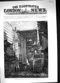 Antique Print 1881 Egypt Gourieh Street Scene Cairo Camels Donkey Fine Art 19th