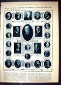 Old 1916 Honours List Russell James Beresford Maclean Bullogh Goschen 20th