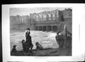Old Print 1872 Jacobites Farewell River Boat Green Royal Academy Fine Art 19th