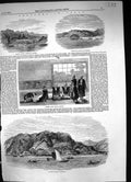 Old 1855 Japan Japanese Village Boats Court Official Costume Nazuma S Victorian