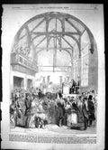 Old 1855 Great Dunmow Flitch Bacon Custom Examination Candidates Town Victorian