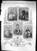Old 1863 Princess Dagmar Prince Frederick Waldemar Wilhelm Thyra Alex Victorian