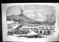 Antique Print 1856 Attempt Assassinate King Naples Capellano Maggiore Italy