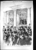Old 1856 Epsom Horse Racing Sport Prince Albert Frederick William Pru Victorian