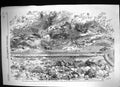 Antique Print 1852 California GDistrict Mining Kanaha Bar Sacramento Miners