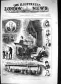 Old Antique Print 1882 Mayor Juvenile Ball Manchester Townhall Children 19th