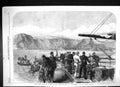 Old 1866 Laying Shore End Atlantic Telegraph Cable Foilhommerum Isle Victorian