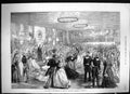 Old 1874 Ball Iceland King Denmark Reykjavik Romance Ladies Men Danci Victorian