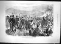 Original Old Antique Print 1878 Austrian Siers War Bosnia Insurgent Prisoners