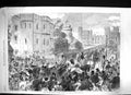 Old 1867 Visit Sultan Majesty Queen Procession Windsor Castle London Victorian