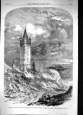 Old 1857 Memorial Marquis Londonderry Scrabo Hill County Down Ireland Victorian