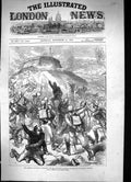 Old 1878 Austrian Capture Serajevo 46Th Infatry Storming Yellow Batte Victorian