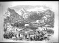 Old 1864 War Japan Naval Brigade Marines Storming Stockade Simonosaki Victorian