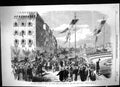 Old 1868 Royal Wedding Italy Crown Prince Ponte Santa Trinita Florenc Victorian