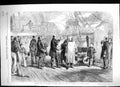 Old 1860 Farewell Visit Garibaldi Admiral Mundy Ship Hannibal Naples Victorian