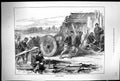Original Old Antique Print 1872 Japanese Workmen Japan Industry Workers 19th