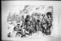 Antique Old Print 1879 Holiday Tourists Spain Visiting Gipsy Caves Granada 19th