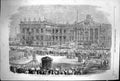 Old Print 1859 Scene Reading Queen Proclamation Calcutta India Williamson 19th