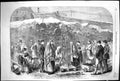 Old 1862 Cotton Famine Distributing Coal Castle-Field Coal Wharf Manc Victorian