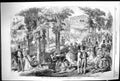 Antique Old Print 1866 Scene CafÇ De La Cascade Bois De Boulogne Paris France