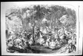 Antique Print 1866 Children Ball Pre Catalan Bois De Boulogne Paris France 19th