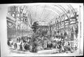 Old Print 1856 Universal Cattle Show Agricultural Exhibition Paris France 19th