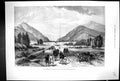 Old 1879 Afghan War Entrance Cabul Killa-Kazee Camel Horses Mountains Victorian