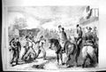 Old 1861 War America Bringing Federal Wounded Skirmish Lewinsville Vi Victorian