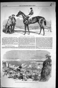 Old 1855 Marchioness Horse Winner Oaks Epsom Town Fort Sebastopol Sur Victorian