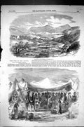 Old 1855 War Crimea Battle Tchernaya Traktir Bridge Croats Camp Balac Victorian