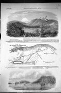 Old 1855 Town Petropaulovski Battery Point Schakoff Sitka America Pet Victorian