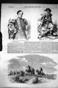 Old 1855 War Cossacks Skirmishing Prince Bebutoff Deli Mustapha Bashi Victorian
