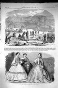 Old 1860 Garibaldi Faro Point Messina Fort Torre Di Cavallo Calabria Victorian