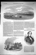 Old 1849 Bombardment Catania Ship Bulldog Dundurn Castle Canada Herri Victorian