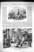 Old 1867 Paris Exhibition Anglo-American Church Avenue Rapp British F Victorian