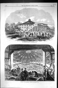 Old 1864 Shakspeare Pavilion Stratford-On-Avon Interior Exterior Buil Victorian