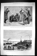 Old 1879 Cetewayo Castle Cape Town Africa Submarine Mines Fort Gilkic Victorian