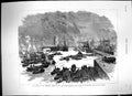Old 1886 Laying Memorial Stone Tower Bridge Prince Wales River Thames Victorian